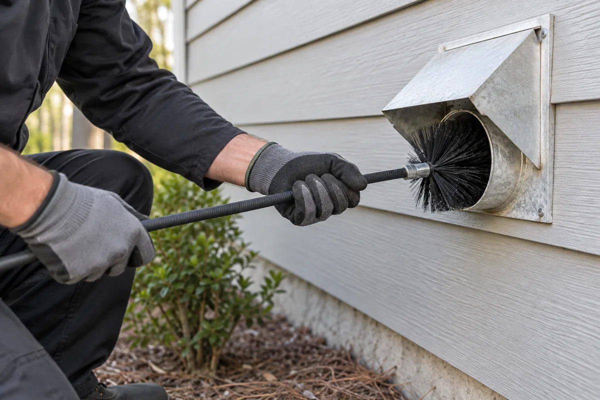 Dryer Vent Cleaning service illustration