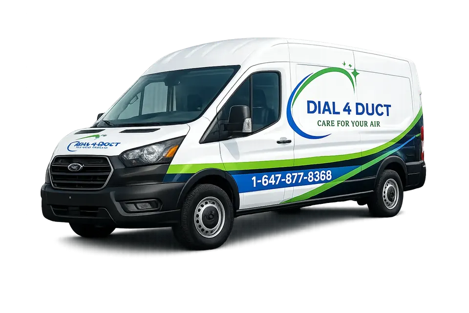 Dial4duct branded service van