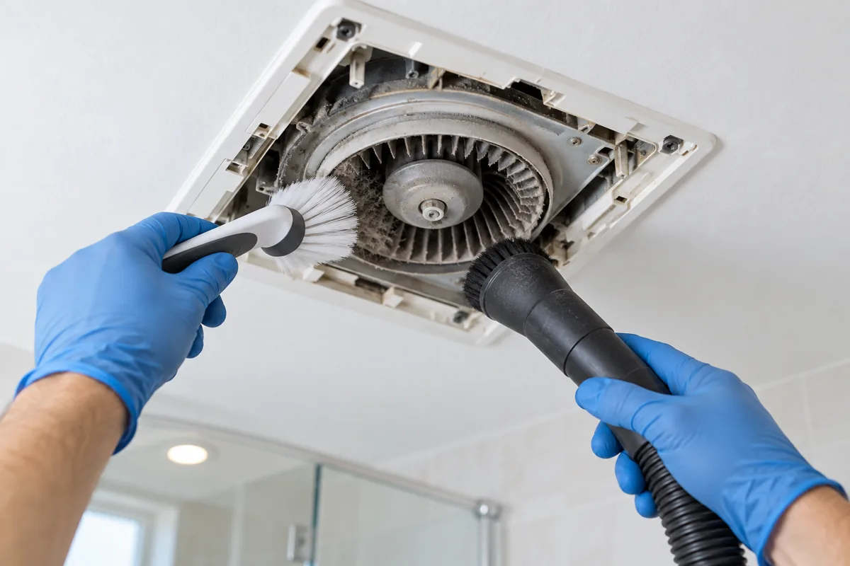 Ventilation Fan Cleaning service illustration